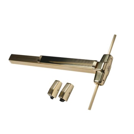Von Duprin 3 ft. Surface Mounted Vertical Rod Exit Device from the 98 Series Polished Brass