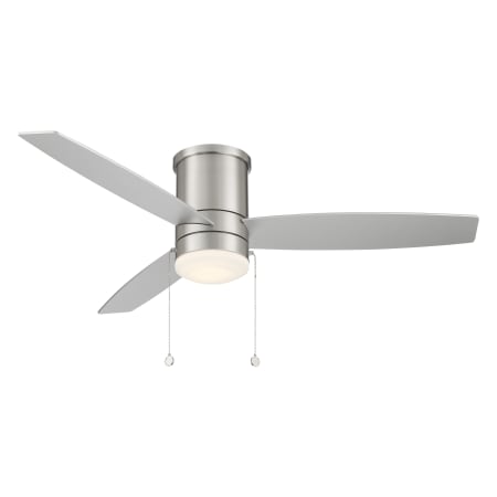 WAC Lighting Atlantis 52" 3 Blade Indoor LED Hugger Ceiling Fan Brushed Nickel