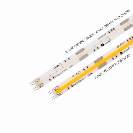 WAC Lighting 5' Length InvisiLED Lite+ 24V Tape Light System White / 2700K