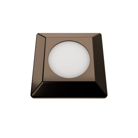 WAC Lighting Surface Mounted Indicator Light 3" Wide 12V 3000K LED Square In-Ground Well Light Bronze / Stainless Steel