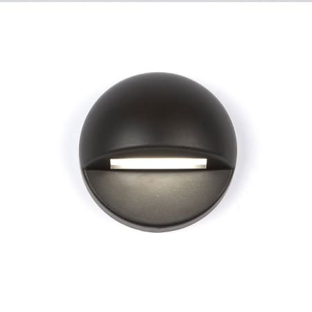 WAC Lighting 3" Tall LED Round Step and Wall Light - 12 Volt Bronzed Brass / 2700K