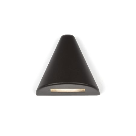 WAC Lighting 3" Tall LED Triangular Step and Wall Light - 12 Volt Bronze / 2700K
