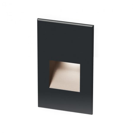 WAC Lighting 5" Tall Vertical LED Step and Wall Light - 12 Volt Black / 3000K