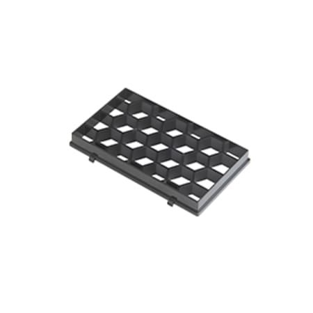 WAC Lighting Snap-on Honeycomb Louver Glare Control for WAC Landscape Lighting Adjustable Wall Wash Light Black