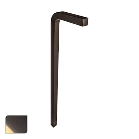 WAC Lighting Balance 12V 2700K LED Side Mount Path Light Solid Brass / Bronze