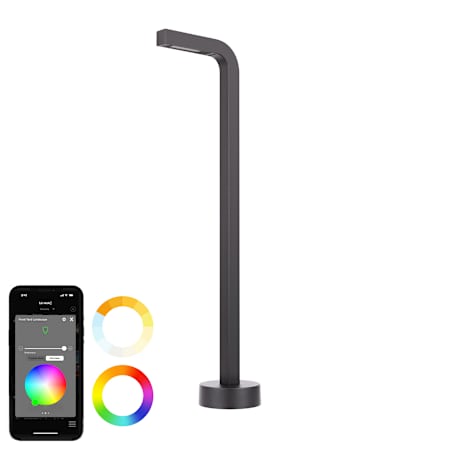 WAC Lighting Single Colorscaping 25" Tall 12V LED Side Mount Path Light Black