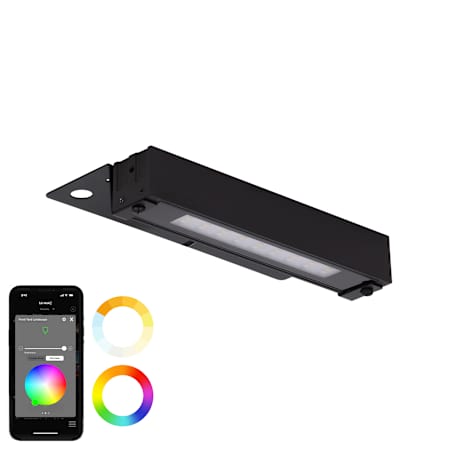 WAC Lighting Single Colorscaping 6" Wide 12V LED Brick Light Black