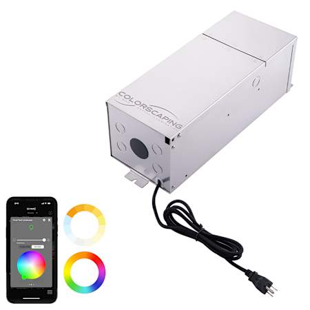 WAC Lighting Colorscaping Indoor/Outdoor 300 Watt Magnetic Power Supply Stainless Steel