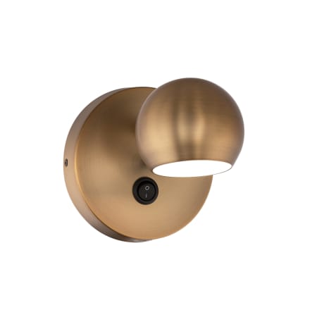 WAC Lighting Duplex 5" Tall 3000K LED Wall Sconce Aged Brass
