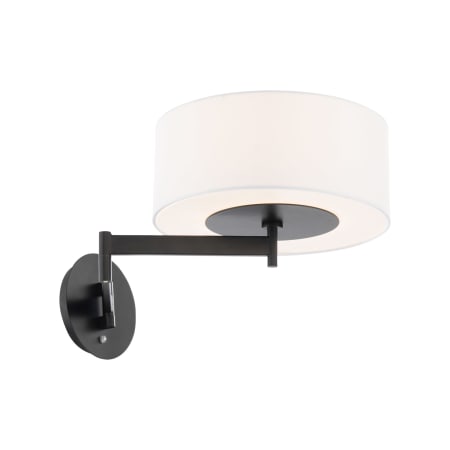 WAC Lighting Chelsea Single Light 11" Tall LED Wall Sconce Black