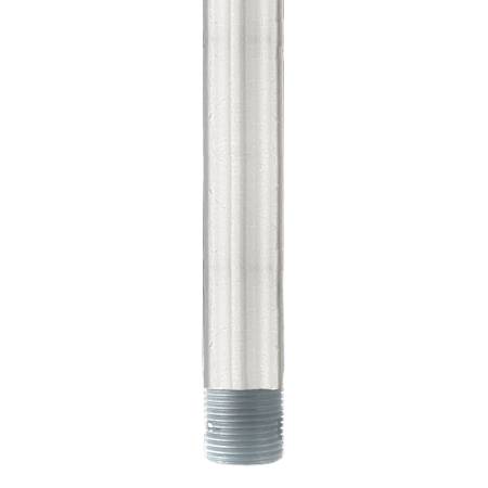 WAC Lighting 24" Ceiling Fan Downrod for 11' Ceilings Brushed Aluminum