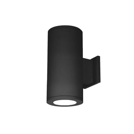 WAC Lighting Tube Architectural 2 Light 13" Tall LED Outdoor Wall Sconce with 70° Flood Beam Spread and Light Directed One Side Each Black / 2700K / 85CRI