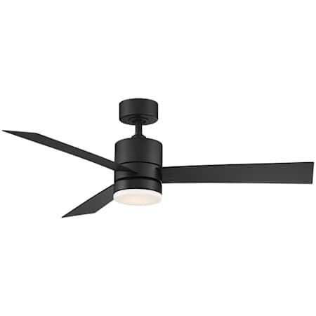 WAC Lighting San Francisco 52" 3 Blade Indoor / Outdoor Smart LED Ceiling Fan Matte Black