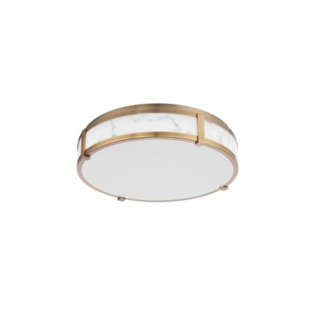 WAC Lighting Constantine 18" Wide LED Flush Mount Ceiling Fixture Aged Brass