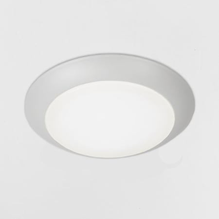 WAC Lighting Disc Convertible LED 6" Flush Mount Ceiling Fixture / Wall Sconce - 3000K & 570 Lumens White