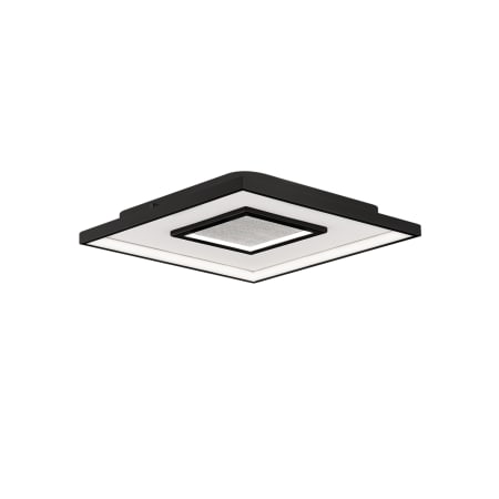 WAC Lighting Pinpoint 17" Wide LED Flush Mount Square Ceiling Fixture / Converts to Wall Sconce - 3500K Black