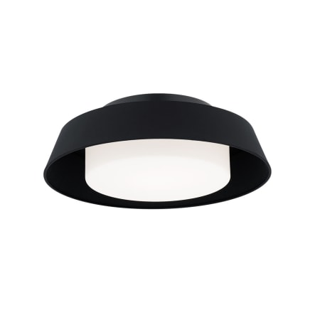 WAC Lighting Chapeau 16" Wide LED Flush Mount Ceiling Fixture - 3000K Black