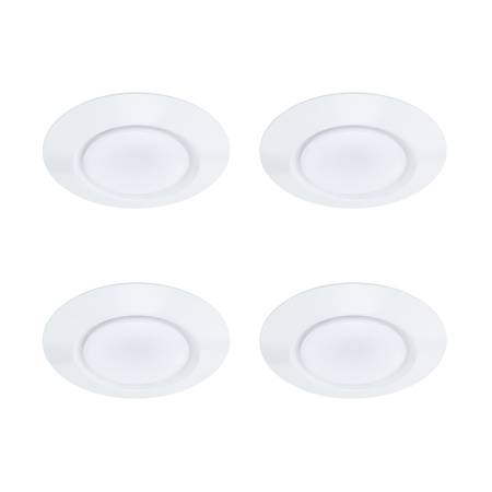WAC Lighting I Cant Believe Its Not Recessed 8" Wide LED Flush Mount Ceiling Fixture / Converts to Wall Sconce White