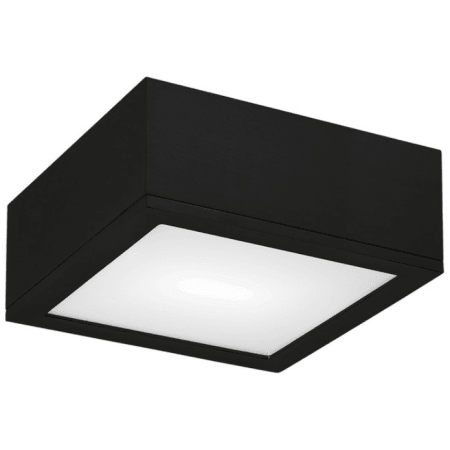 WAC Lighting Rubix 10" Wide LED Indoor/Outdoor Flush Mount Ceiling Fixture / Wall Light Black