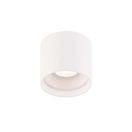 WAC Lighting Downtown 5" Wide LED Outdoor Flush Mount Ceiling Fixture Set to 3500K White