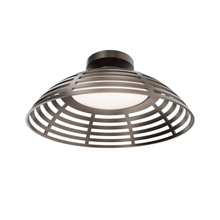 WAC Lighting Corlander 18" Wide Semi-Flush Outdoor Ceiling Fixture Bronze