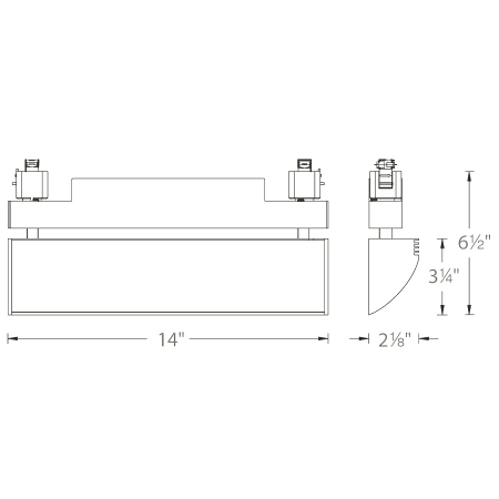 WAC Lighting-H-LED42W-Line Drawing