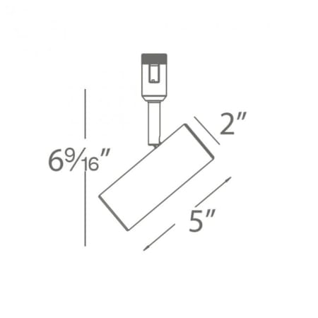 WAC Lighting-HM1-2010-930-Line Drawing