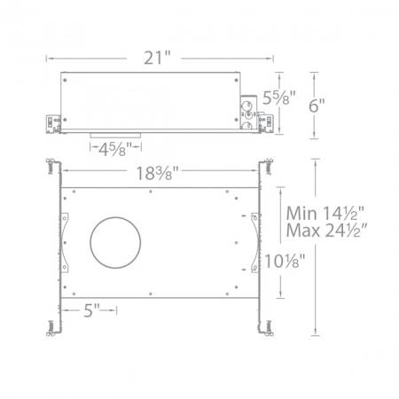 WAC Lighting-HR-3LED-H18D1-ICAC-Line Drawing
