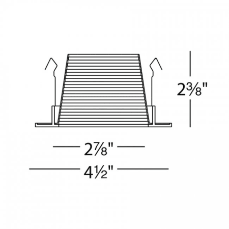 WAC Lighting-HR-LED321-Line Drawing