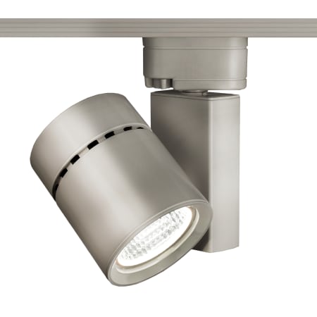WAC Lighting Exterminator II J-Track 7" Tall LED Track Head - 55° Flood Beam Spread and 52 Watts Brushed Nickel / 3000K / 90CRI