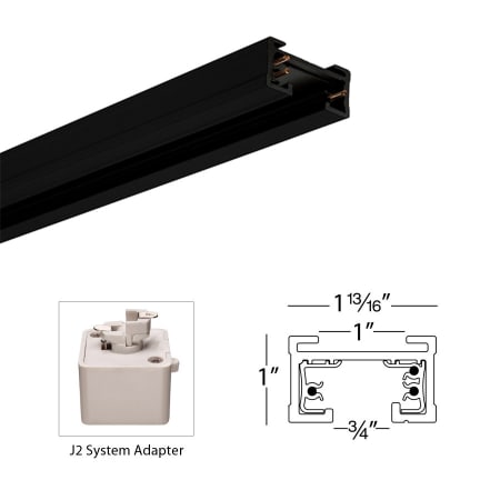 WAC Lighting-J2-TBLE-Dimensional View