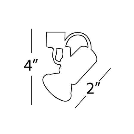 WAC Lighting-JTK-178-Line Drawing