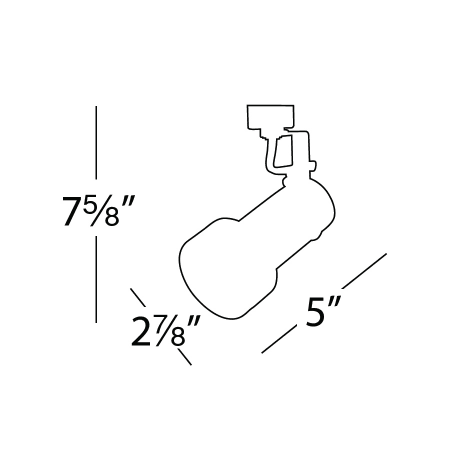 WAC Lighting-JTK-725-Line Drawing
