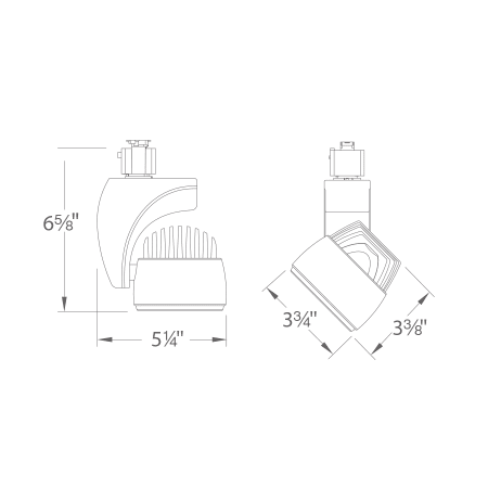 WAC Lighting-L-LED27F-Line Drawing