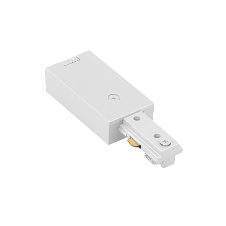WAC Lighting Live End Power Feed for L-Track Systems White