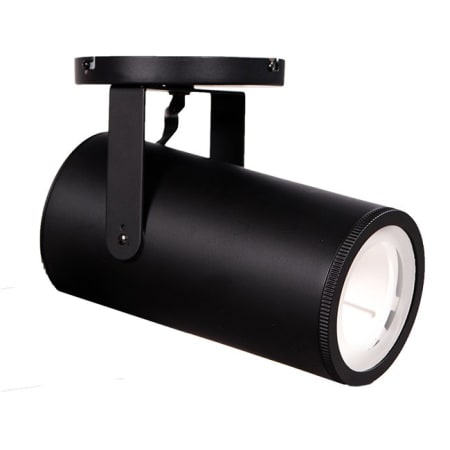 WAC Lighting Silo 7" Wide LED Accent Light / Ceiling Fixture - Adjustable 15° to 50° Beam Spread - 42 Watts Black / 3000K
