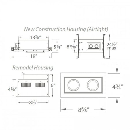 WAC Lighting-MT-3LD211NA-W-Line Drawing