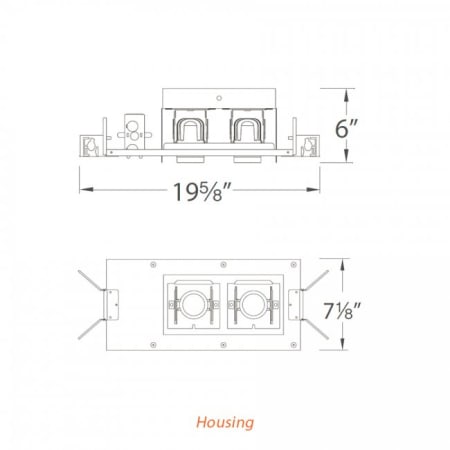 WAC Lighting-MT-4LD216N-F-Line Drawing