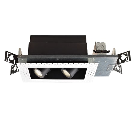 WAC Lighting Precision Multiples LED New Construction Housing for 4" Trims with 20° Spot Beam Spread and 0-10V Dimming Black / 2700