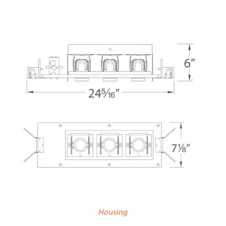 WAC Lighting-MT-4LD316N-S-Line Drawing