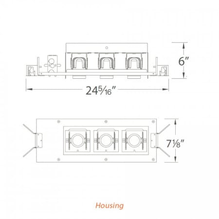WAC Lighting-MT-4LD316NE-F-Line Drawing