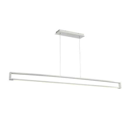 WAC Lighting Lune 63" Wide LED Linear Chandelier Aluminum