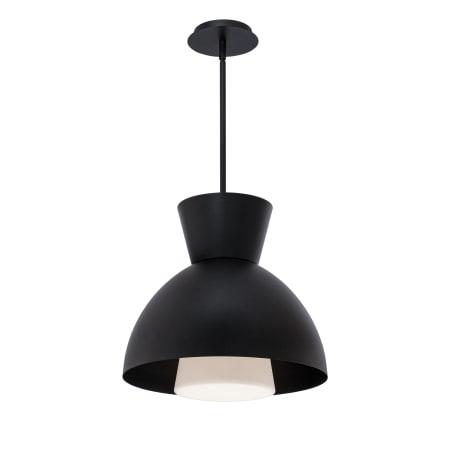 WAC Lighting Carafe 16" Wide 3000K LED Pendant Black