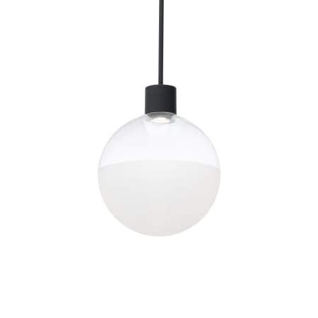 WAC Lighting Gaze 12" Wide LED Pendant - 3500K Black