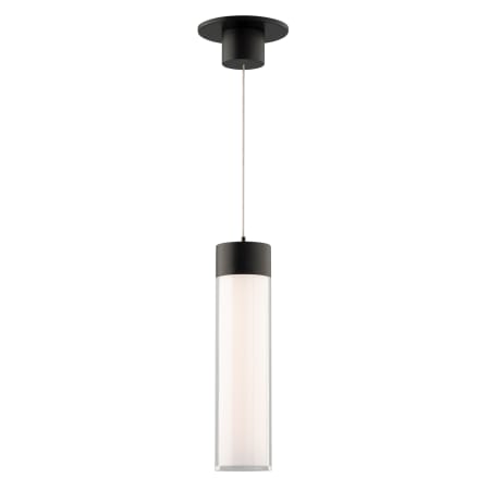 WAC Lighting Twist-N-Lite 3" Wide LED Mini Pendant Black
