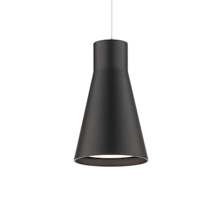 WAC Lighting Twist-N-Lite 5" Wide LED Mini Pendant Black