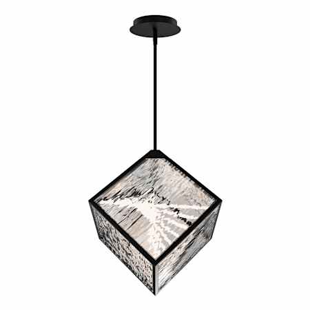 WAC Lighting Dyce 15" Wide LED Pendant Black