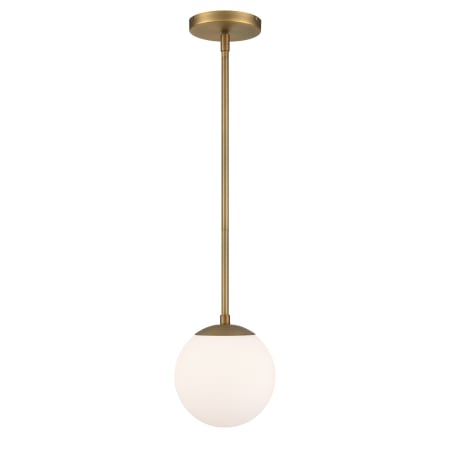 WAC Lighting Niveous 7" Wide LED Mini Pendant Aged Brass