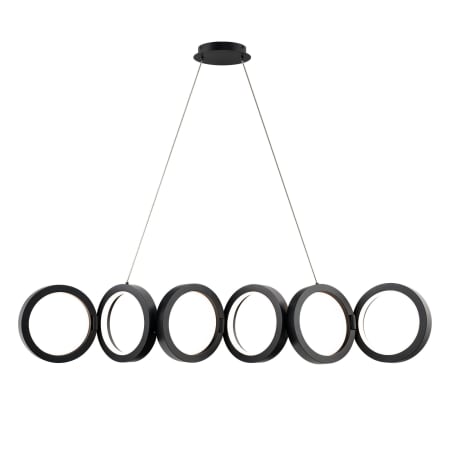 WAC Lighting Cabot 6 Light 48" Wide LED Linear Pendant - 3000K Black