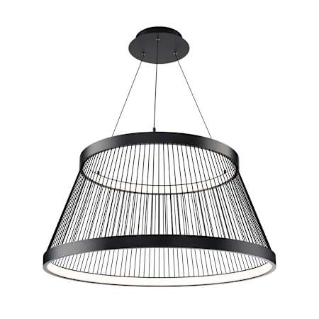 WAC Lighting Grohle 32" Wide LED Pendant Black